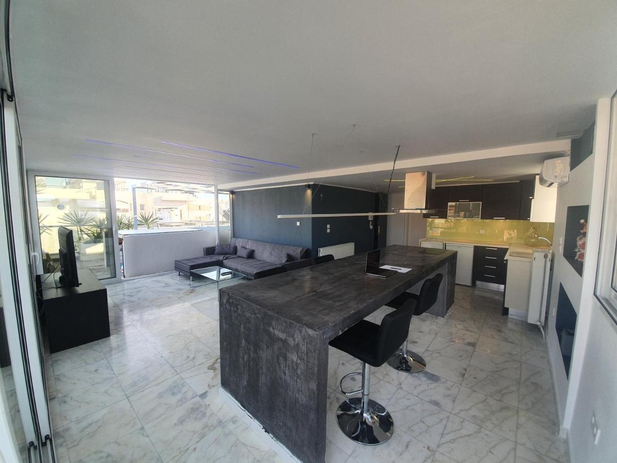 Citycenter Penthouse Mini Private Pool With Hydromassage And Great Town View Aten Exteriör bild
